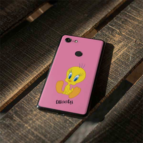 Looney Tunes Tweety Pinky Google Pixel 3 Skin